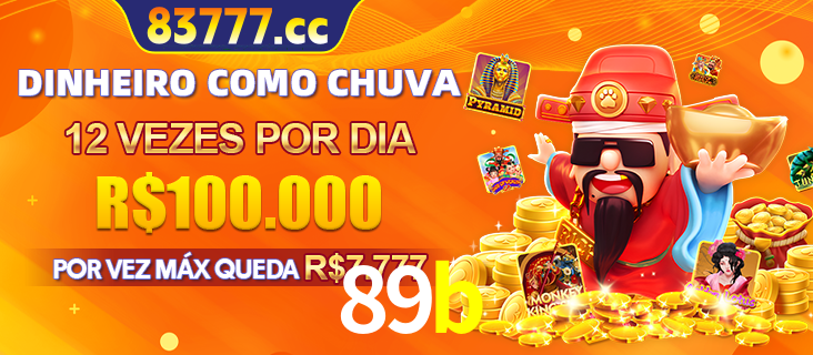 Banner do programa de recompensas Recomende para amigos do 89b, detalhando os bônus por convidar amigos, com prêmios que chegam a R$288.888.